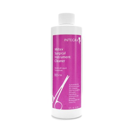 Cleaner Instrument Detergent Miltex® Liquid Concentrate 8 oz. Bottle Characteristic Scent (1/EA 12/CS) by Integra York PA, Inc. (Miltex)  ID 3-720